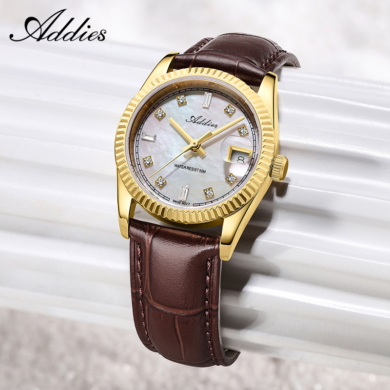 Ladies Luxury Watch - Addies 585 Quartz Woman's Watch 28mm