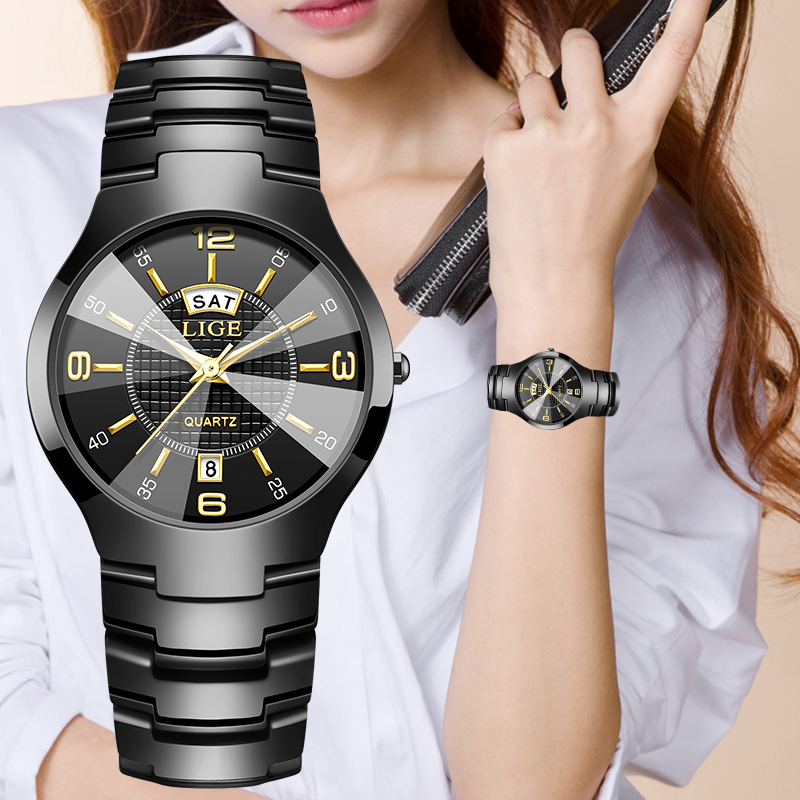 Luxury Watch Display - LIGE Fashion Elegant Women's Wristwatch Luxury