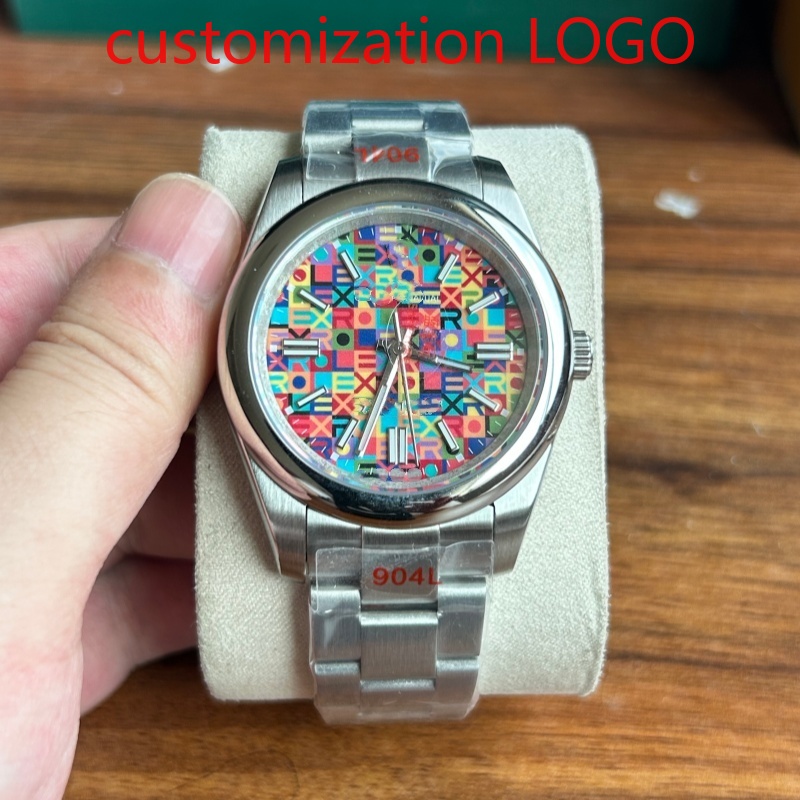 Luxury Watch Display - 31mm/36mm/40mm Colourful Luxury Automatic Movement 904L