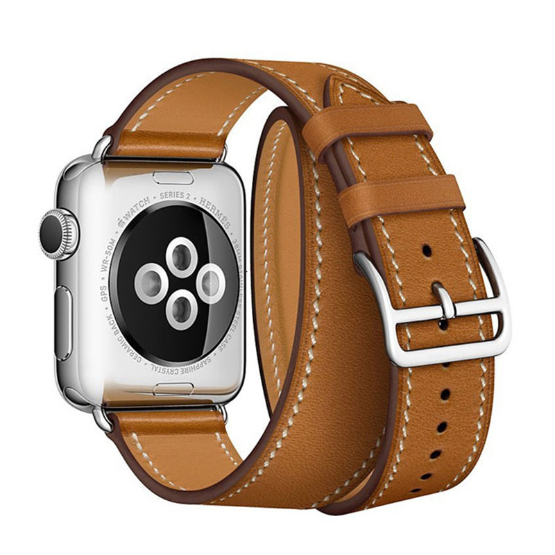 Luxury Watch Hermes - Double Tour Strap for Apple watch