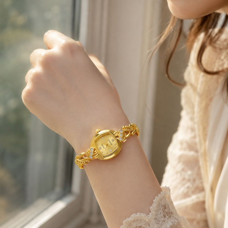 Luxury Watch And Jewelry Brand - Fashion Women Jewelry Watch Luxury Gold