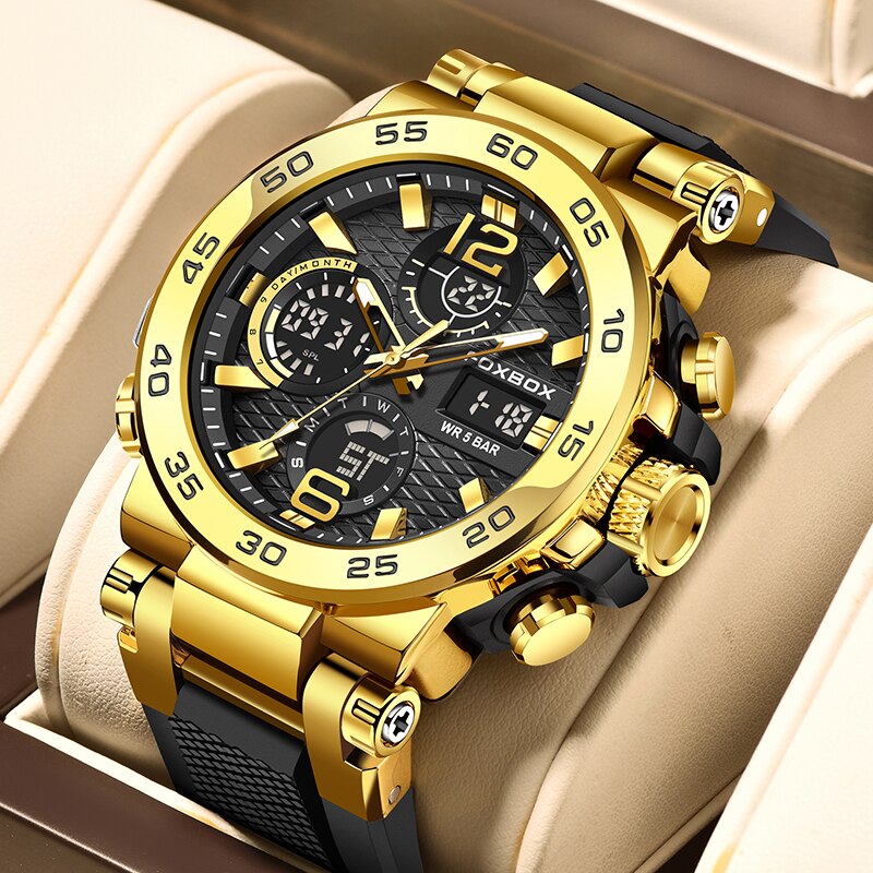 Luxury Watch Collection Box - FOXBOX Business Watch Men Fashion Diver