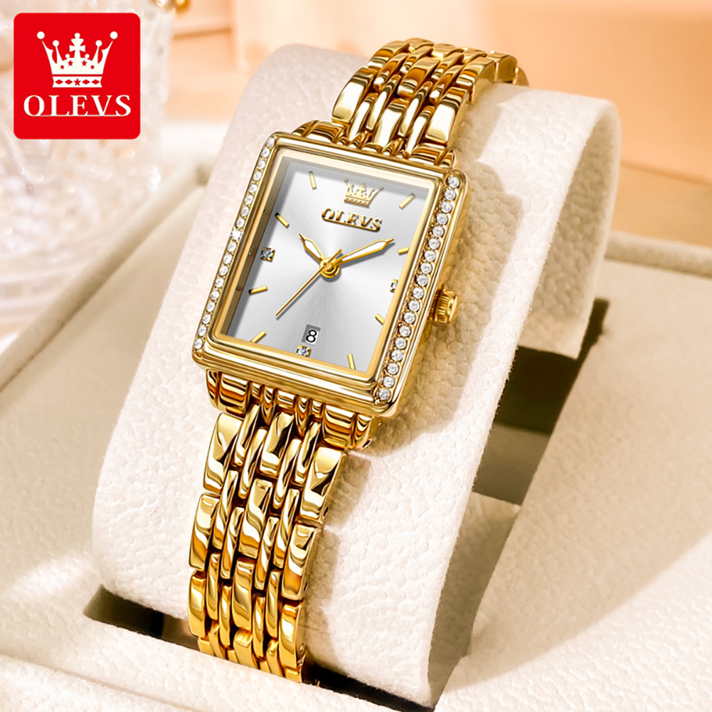 Ladies Luxury Watch - OLEVS 9995 Date Watch for Women