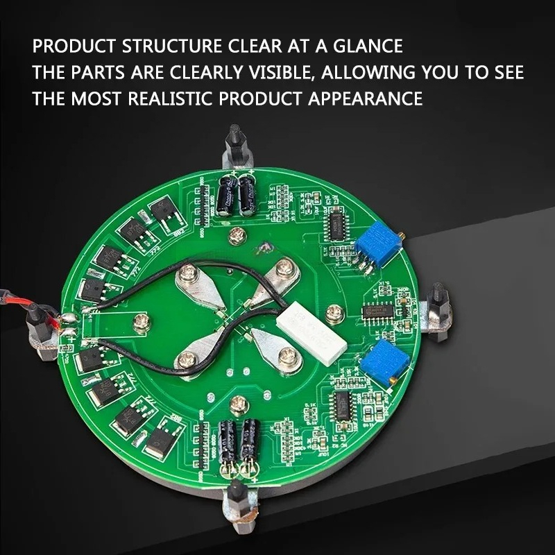 Heavy Magnetic Levitation Bare - Exhibition Movement Display review and price