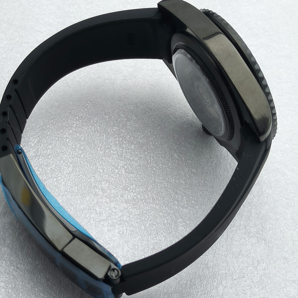 40MM NH36 Watch Black Men's St - Sapphire Crystal Display review and price