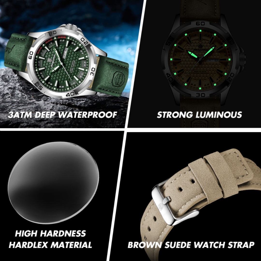 PAAZOMU Luxury Brand Men Watch - Luxury Watch Collection Box review and price