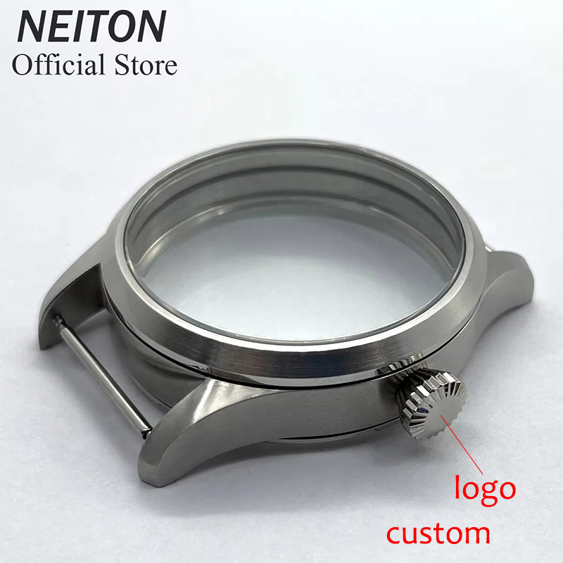 NEITON 42mm Manual Watch Case  - Sapphire Crystal Display review and price
