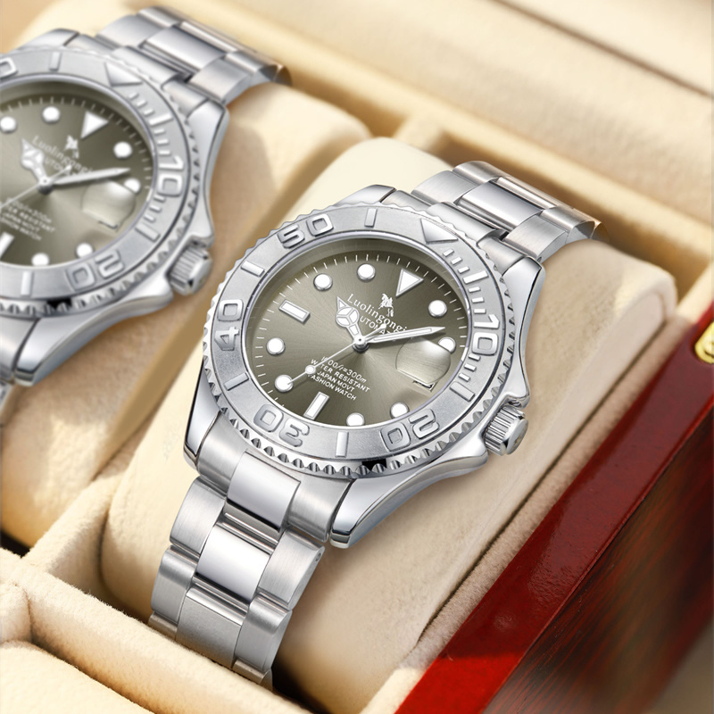 High-End Business Men's Mechan - Luxury Watch Name Brands review and price