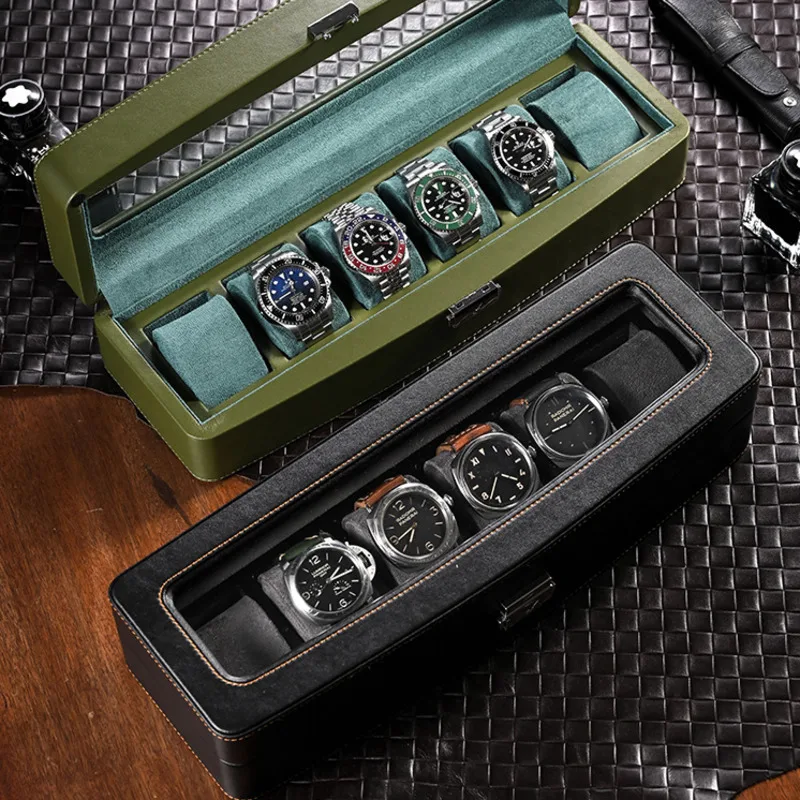 Light Luxury Leather Watch Org - Luxury Watch Collection Box review and price