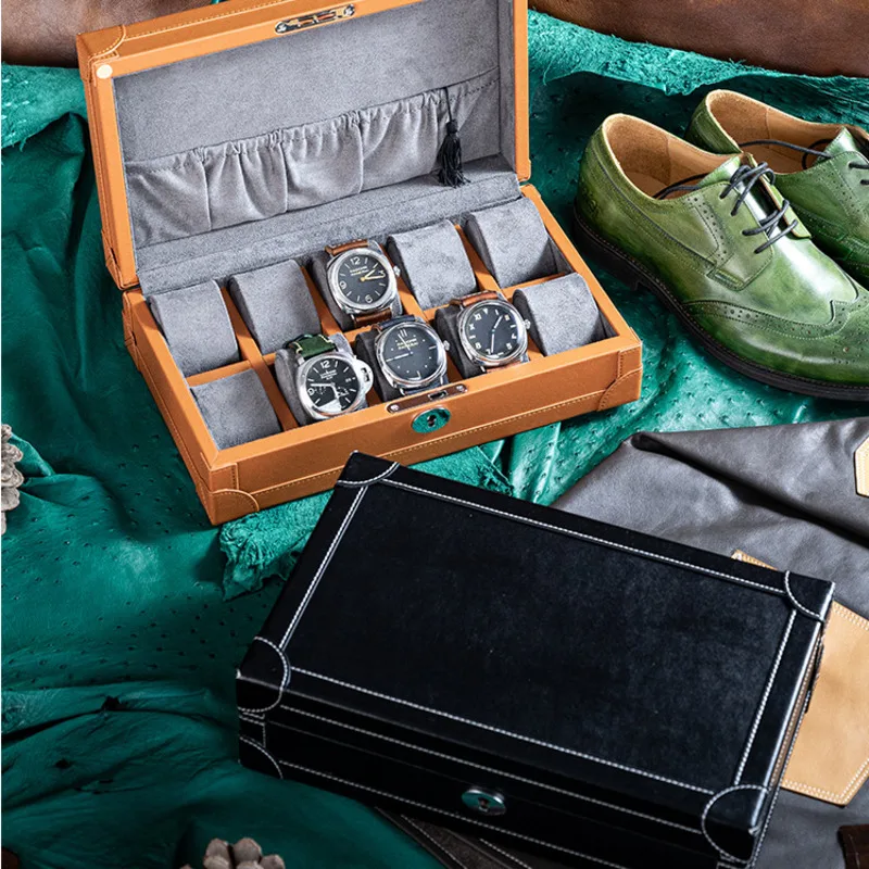 Light Luxury Leather Watch Org - Luxury Watch Collection Box review and price