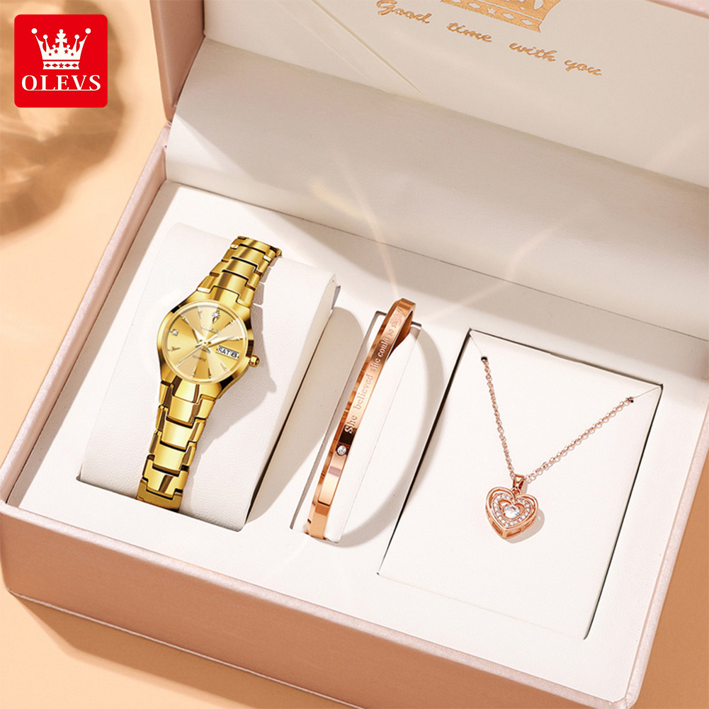 OLEVS Ladies Watch 8697 Luxury - Luxury Watch Display review and price