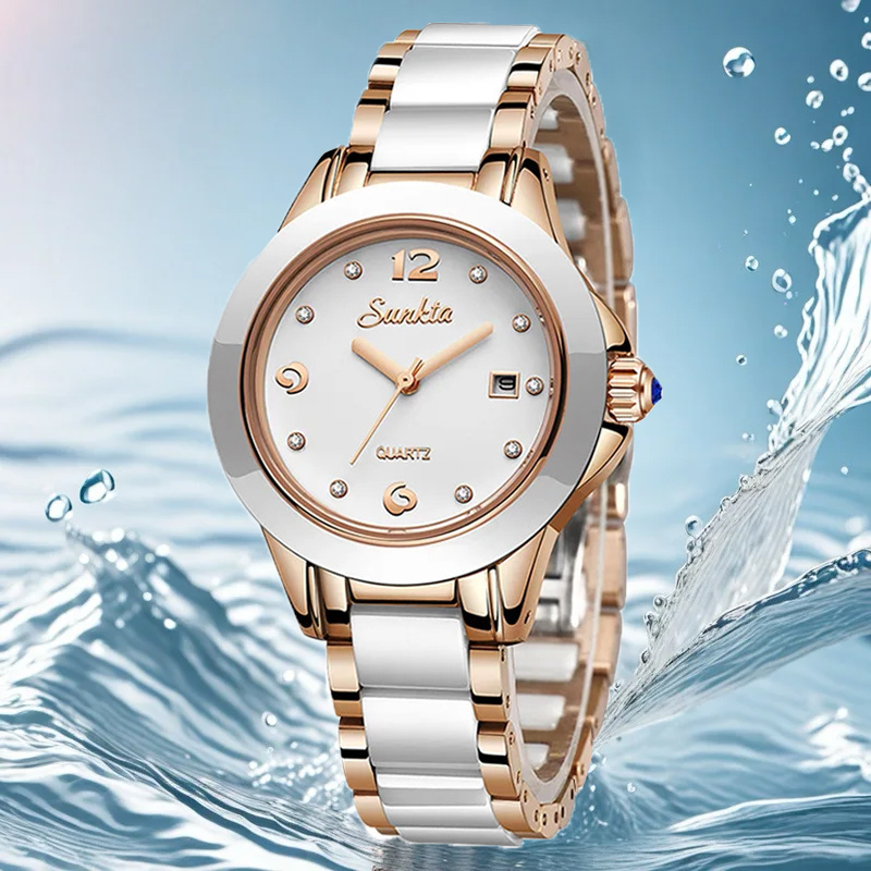 Sunkta Fashion Casual Quartz W - Ladies Luxury Watch review and price