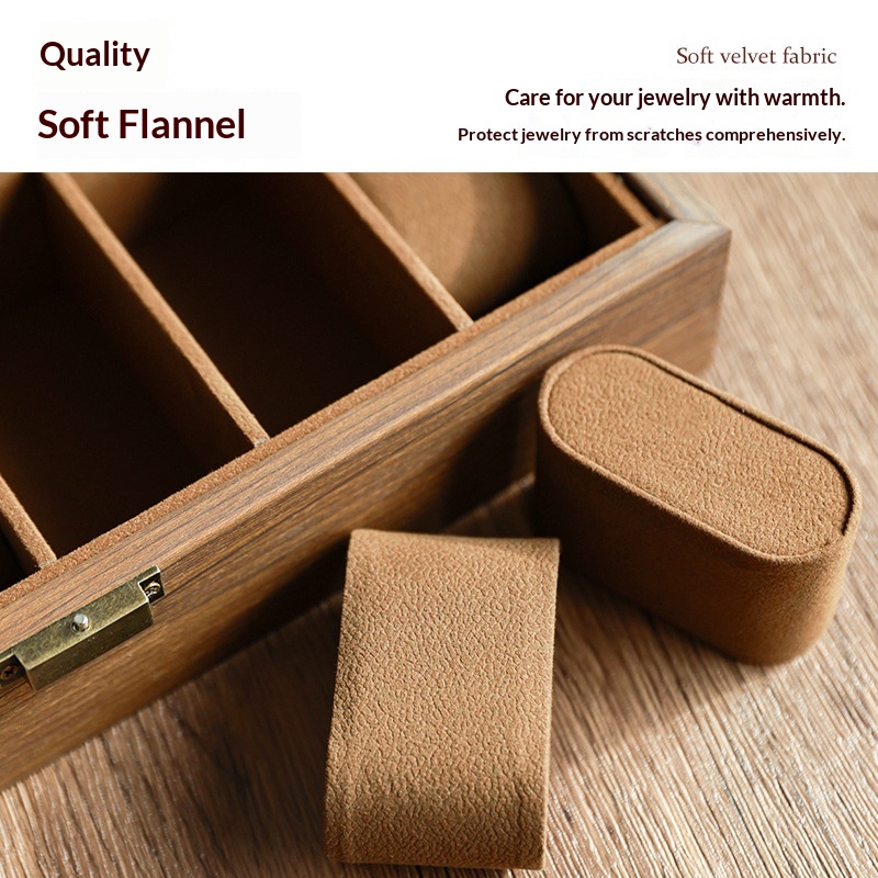 Black Walnut Wood Grain Watch  - Luxury Watch Collection Box review and price