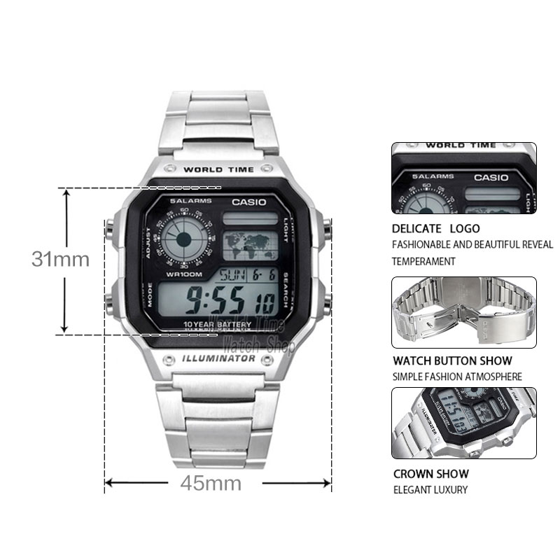 Casio watch Explosion watch me - Luxury Watch Casio review and price