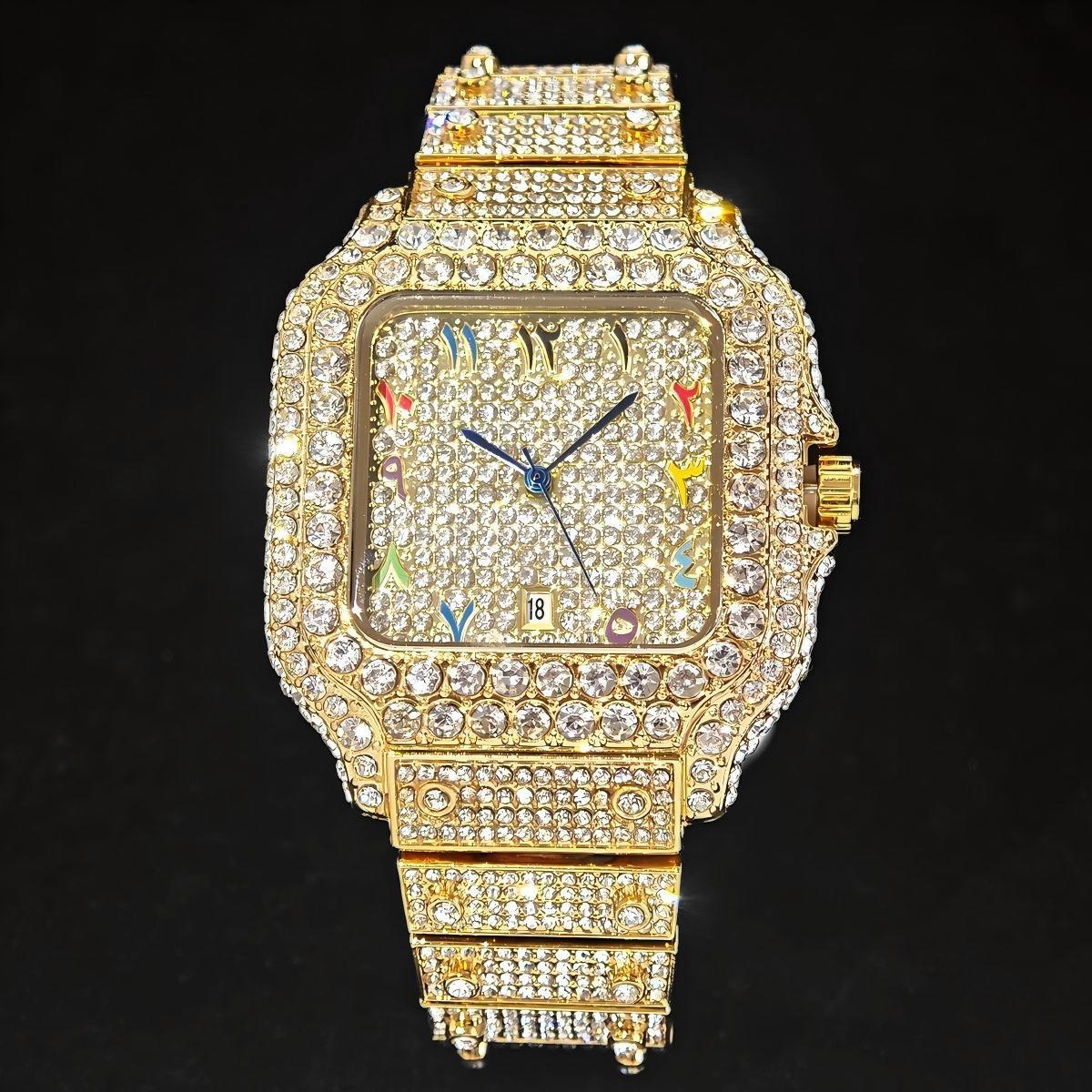 Hot Fashion UNIGUET Full Diamo - Luxury Watch And Jewelry Brand review and price