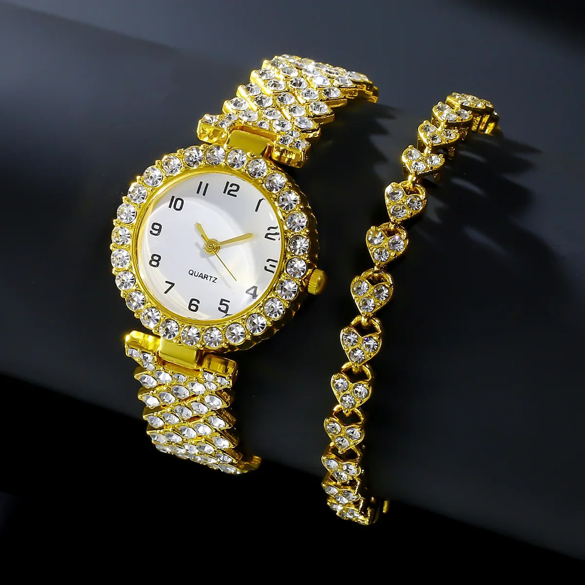 1pcs/2pcs Luxury Fashion Women - Ladies Luxury Watch review and price