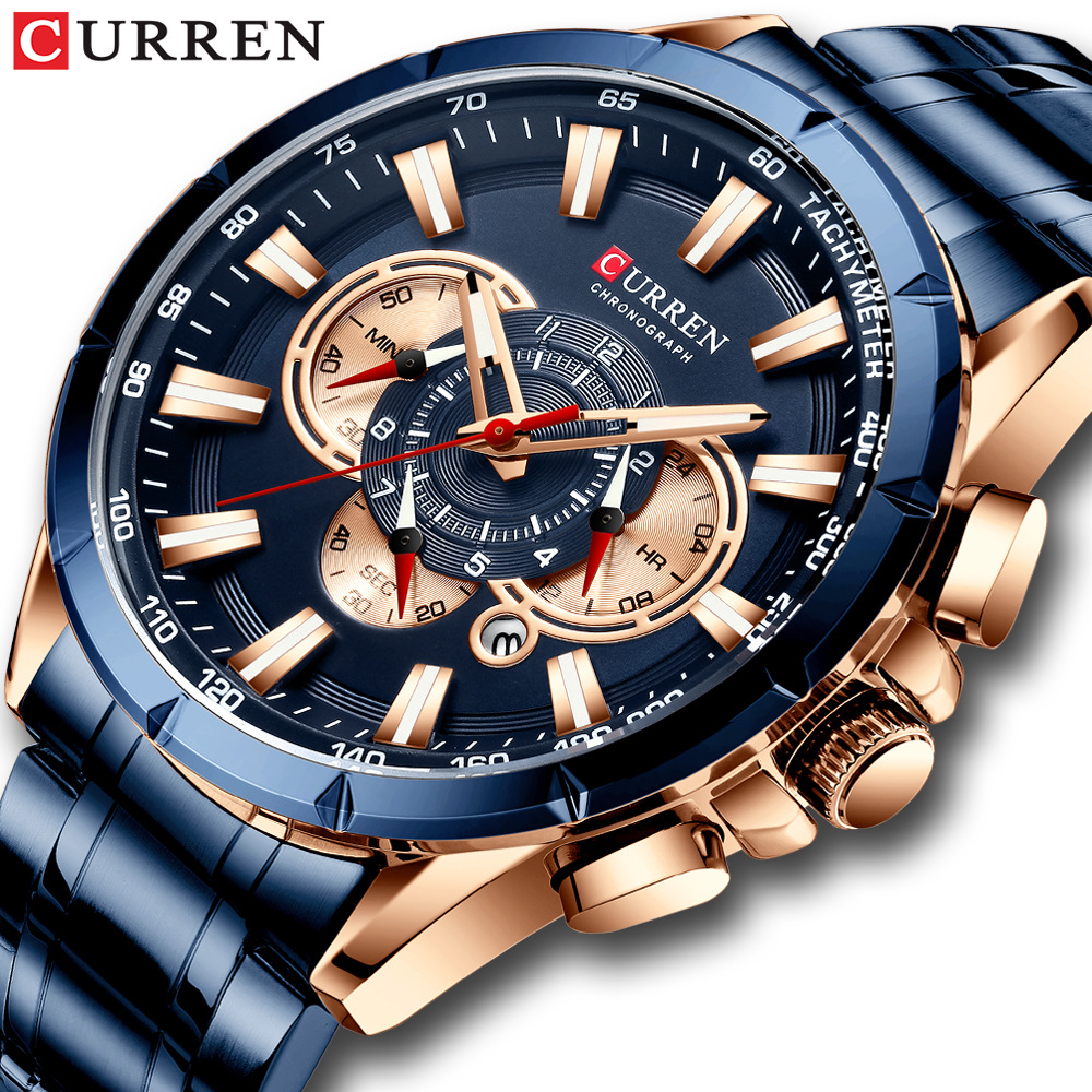 Curren/Carrion 8363 Men's Watc - Sapphire Crystal Display review and price