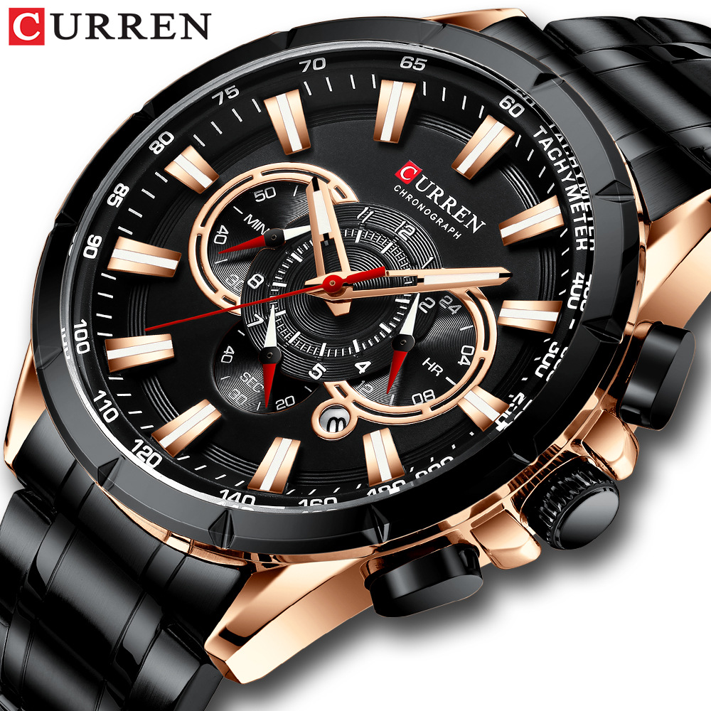 Curren/Carrion 8363 Men's Watc - Sapphire Crystal Display review and price