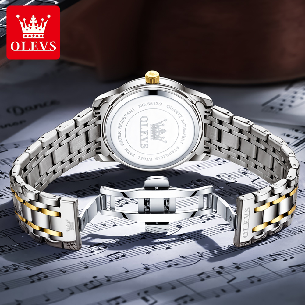 OLEVS Brand Fashion men's watc - Luxury Watch Display review and price