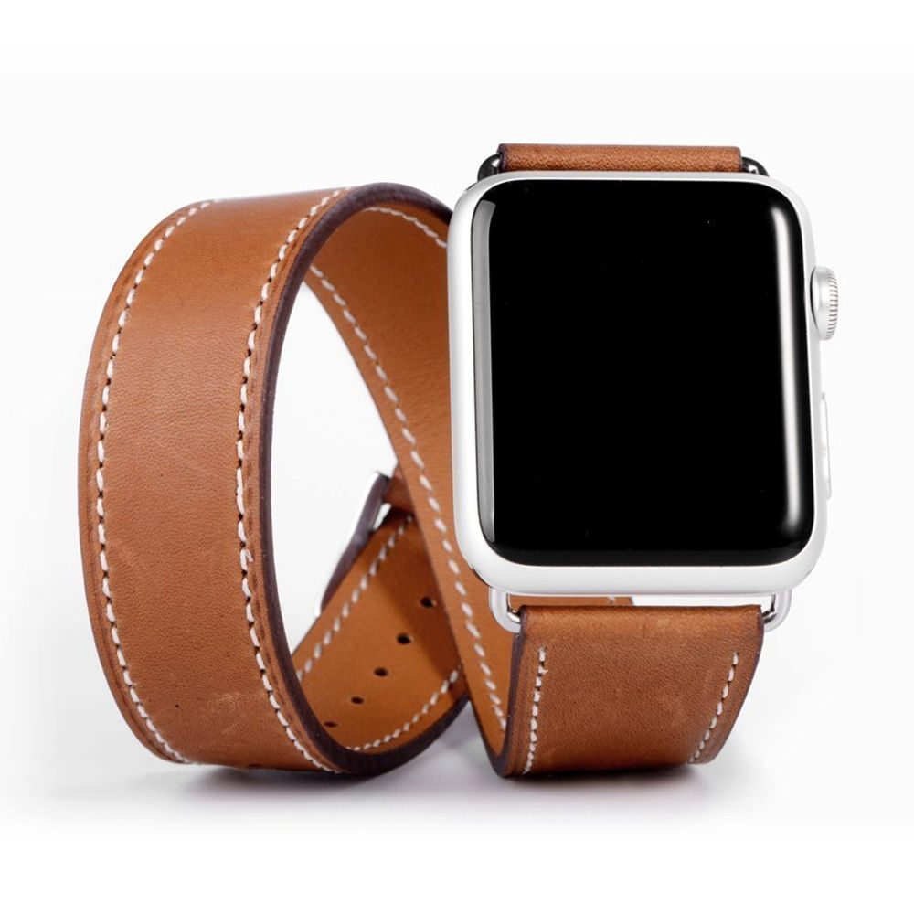 Double Tour Strap for Apple wa - Luxury Watch Hermes review and price