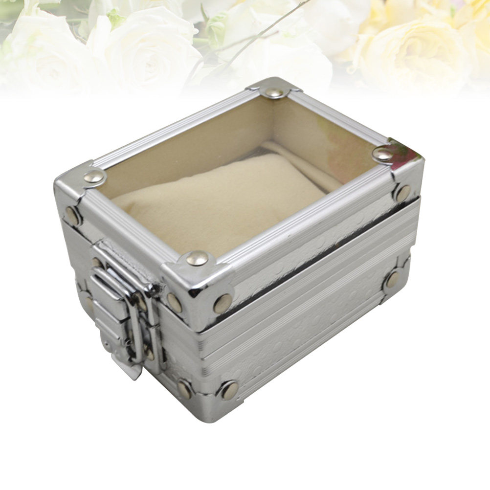 Luxury Watch Box Metal Transpa - Luxury Watch Collection Box review and price