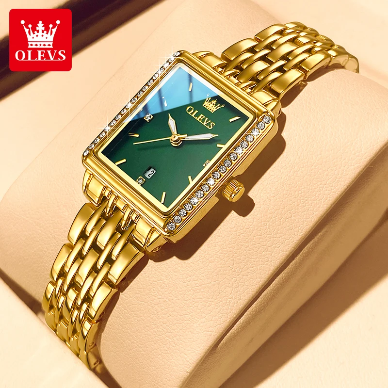 OLEVS 9995 Date Watch for Wome - Ladies Luxury Watch review and price