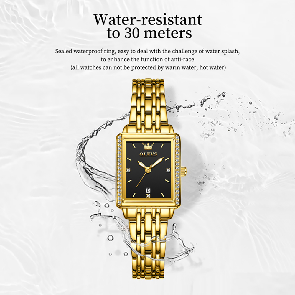 OLEVS 9995 Date Watch for Wome - Ladies Luxury Watch review and price