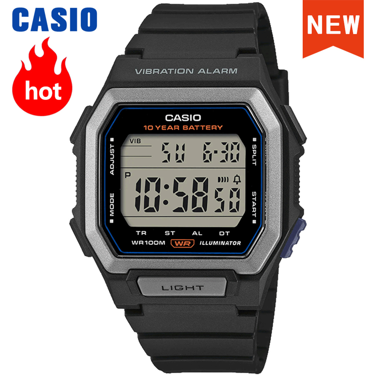 Casio watch New 2026 Model W-7 - Luxury Watch Casio review and price