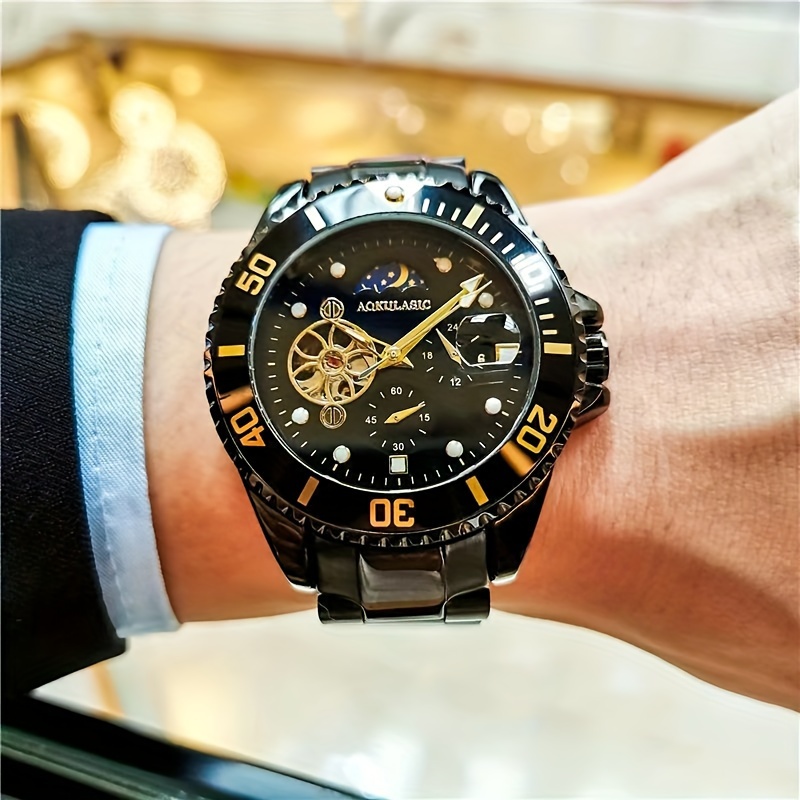 Top Luxury Men's Business Skel - Luxury Watch Name Brands review and price