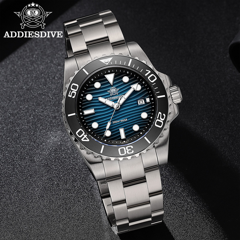 ADDIESDIVE Men's 2115 Quartz W - Luxury Watch Display review and price